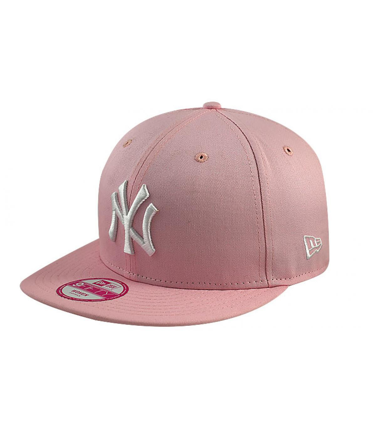 Casquette NY femme Snapback NY Women fashion pink optic